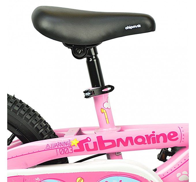 Велосипед детский RoyalBaby Chipmunk Submarine 16", OFFICIAL UA, розовый