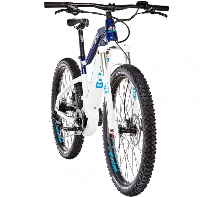 Электровелосипед Haibike SDURO HardSeven Life 5.0 500Wh 27.5", рама S, бело-сине-небесный, 2019