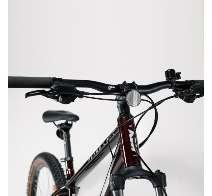 Велосипед KTM PENNY LANE 271 27.5" рама XS/32, темно-красный (серый), 2022