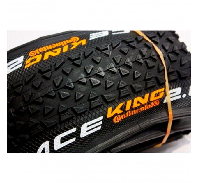 Покрышка Continental Race King 2.0, 26"x2.00, 50-559, Foldable, PureGrip, ShieldWall System, Skin, 630гр., черный