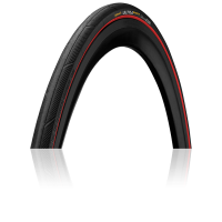 Покрышка Continental Ultra III Sport 28" | 700 x 23C черная/красная, складная, skin