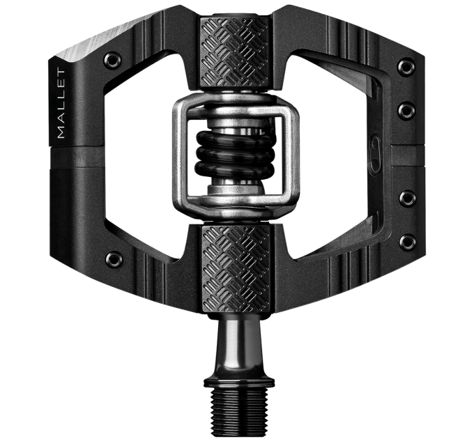 Педали Crankbrothers MALLET E, Black / Black