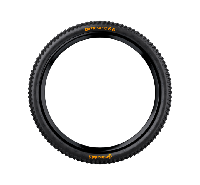 Покрышка бескамерная Continental Kryptotal-R 27.5 x 2.4 Soft Enduro чёрная складная TR