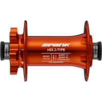 Втулка передняя SPANK HEX J-TYPE Boost F15/20, Orange