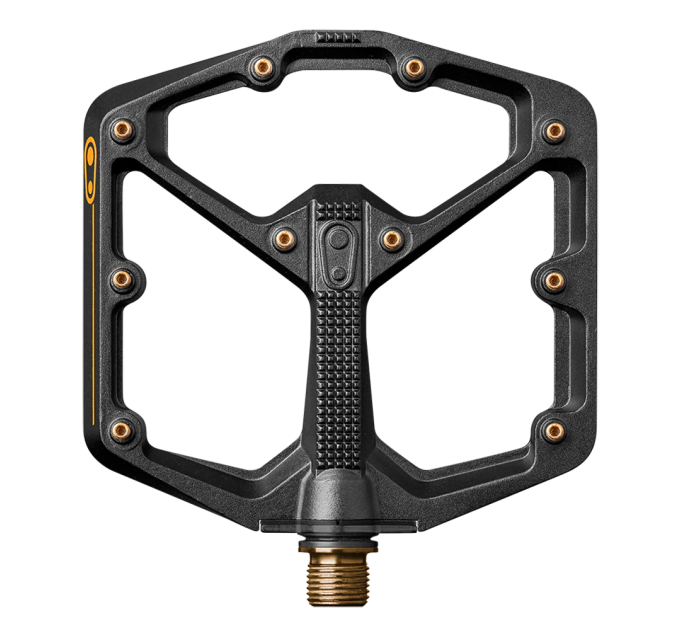 Педали Crankbrothers STAMP 11 LARGE, Black / Gold