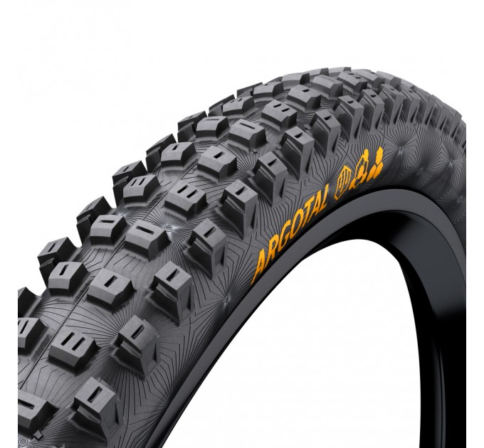 Покрышка бескамерная Continental Argotal Downhill SuperSoft 27.5 x 2.40 черная складная skin