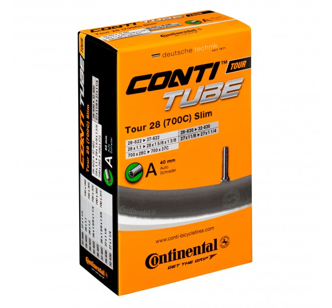 Камера Continental Tour Tube Slim 28" A40 RE [ -> /32-630]