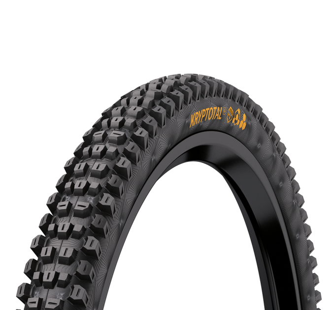 Покрышка бескамерная Continental Kryptotal-F Downhill 29 x 2.40 Soft черная, складная skin