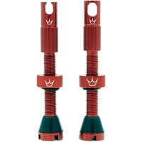 Ниппели Peaty's x Chris King Tubeless Valves, 42mm, Red