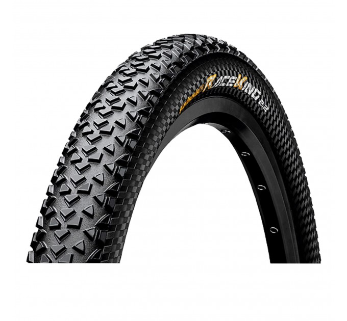 Покрышка Continental Race King 2.2, 26"x2.20, 55-559, Foldable,  PureGrip, ShieldWall System,  Skin, 670гр.,  черный