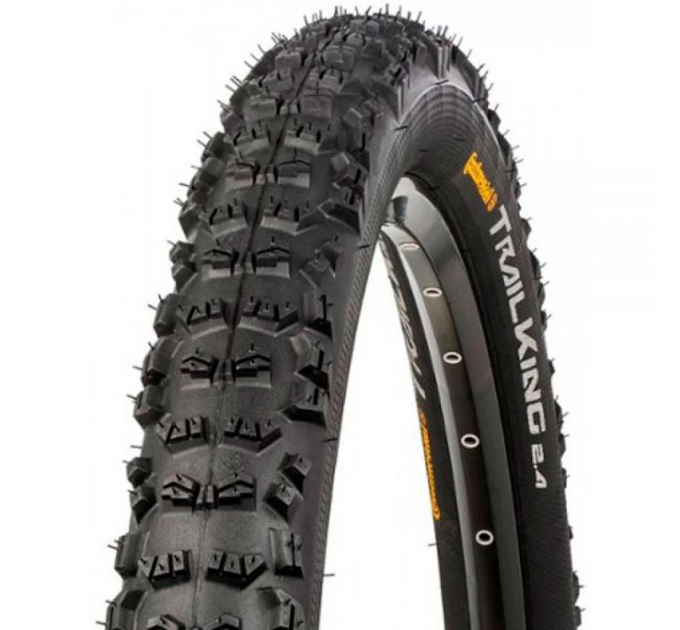 Покрышка бескамерная Continental Trail King ShieldWall 27.5" | 27.5 x 2.80 черная, складная