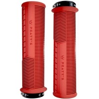 Грипсы Peaty's Monarch Grip Mushroom, Thin 30>32mm, Trail Comfort, Red