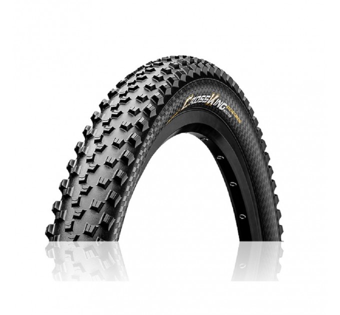 Покрышка Continental Cross King - 27.5 x 2.00, черная, не складная, skin