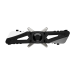 Педалі Crankbrothers MALLET E, Black / Black