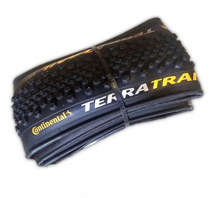Покрышка Continental Terra Trail ProTection 27.5" | 650 x 40B | 27.5 x 1.50 черная/кремовая складная skin