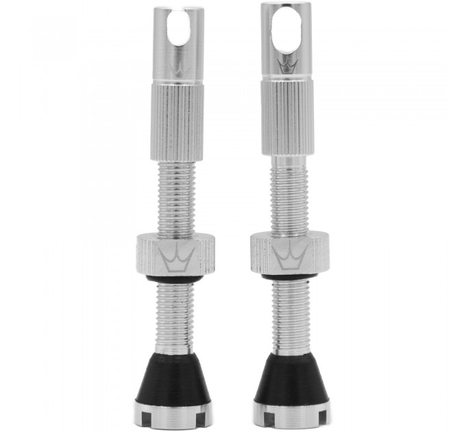 Ниппели Peaty's x Chris King Tubeless Valves, 42mm, Silver