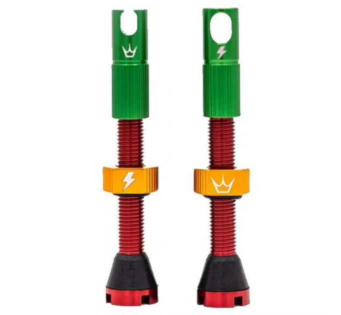 Ніпелі Peaty's x 50to01 Tubeless Valves, 42mm, Rasta