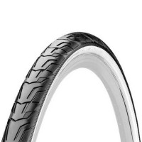 Покрышка Continental Ride City 28 x 1.60 | 700 x 42C черно-белая светоотражающая нескладная