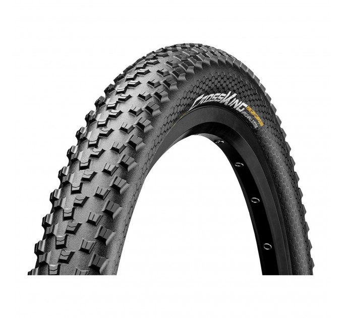 Покрышка Continental Cross King  2.3, 27.5"x2.30, 58-584, Foldable,  PureGrip, ShieldWall System, Skin, 780гр., черный