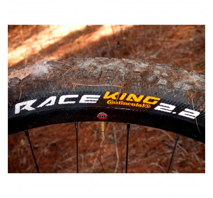 Покрышка Continental Race King 2.2, 26"x2.20, 55-559, Foldable,  PureGrip, ShieldWall System,  Skin, 670гр.,  черный