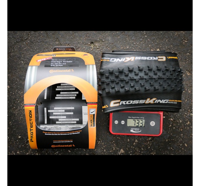 Покрышка Continental Cross King 27.5"x2.2, Фолдинг, Tubeless,  Performance