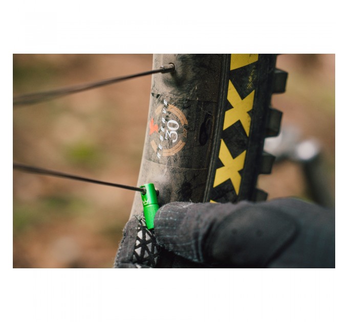 Ниппели Peaty's x Chris King Tubeless Valves, 42mm, Red