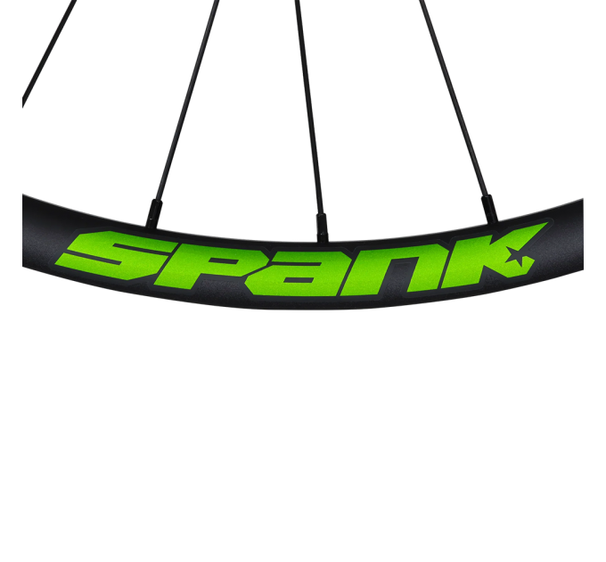 Набор наклеек на обода SPANK Decal kit, Green