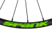 Набор наклеек на обода SPANK Decal kit, Green