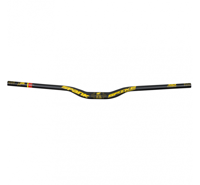 Руль SPANK SPIKE 800 Vibrocore™, 30R Black Yellow