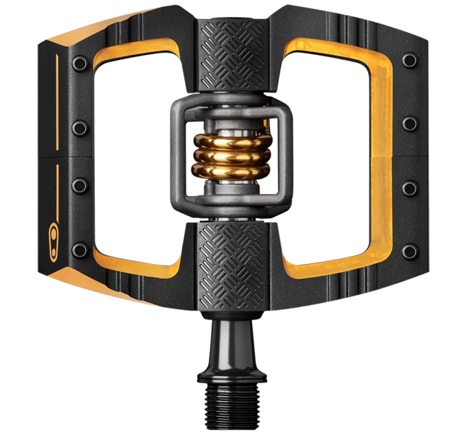 Педали Crankbrothers MALLET DH 11, Black / Gold