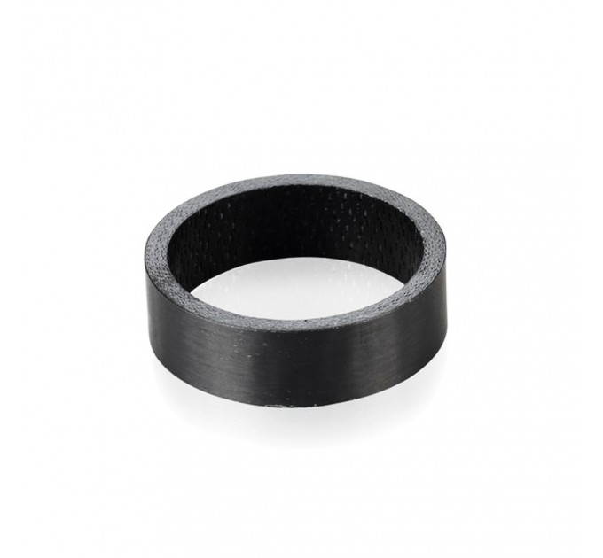Проставочное кольцо XLC черное, 10 мм, 1 1/8" карбон