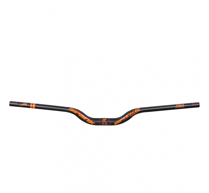 Руль SPANK SPIKE 800 Vibrocore™, 50R Black Orange