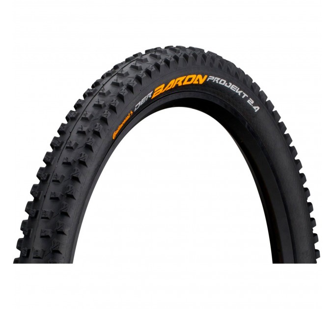 Покрышка Continental Der Baron Projekt 26"x2.4, Фолдинг, Tubeless, ProTection Apex, Skin