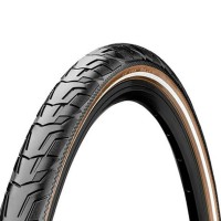 Покрышка Continental Ride City 28" | 700 x 42C (40C) черная/коричневая, не складная, светоотражающая