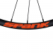 Набір наклейок на обода SPANK Decal kit, Orange