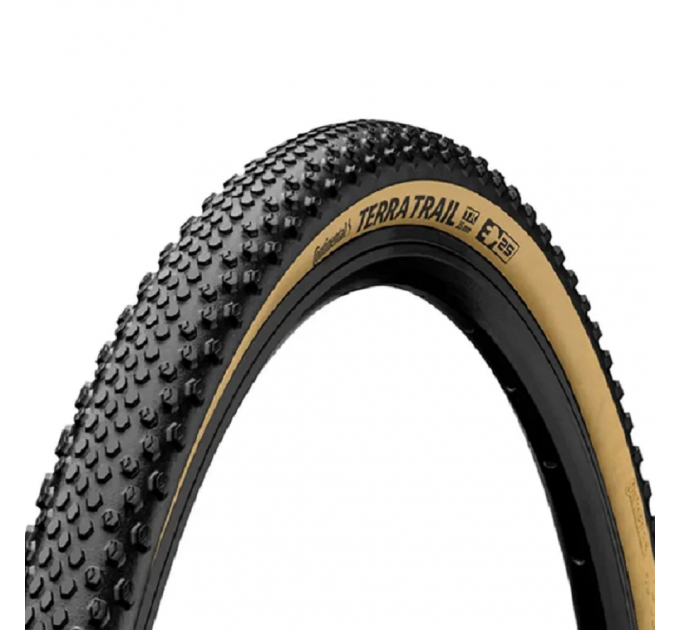 Покрышка бескамерная Continental Terra Trail ProTection 28" | 700 x 40C | 28 x 1.50 black/cream , складная skin