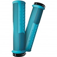 Грипсы Peaty's Monarch Grip Mushroom, Thin 30>32mm, Trail Comfort, Turquoise