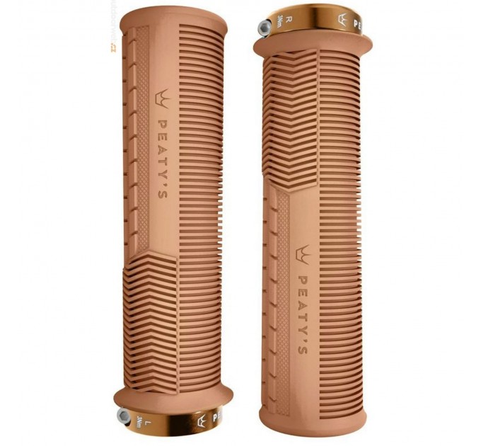Грипсы Peaty's Monarch Grip, Thick 32>34mm, Mushroom Trail Comfort, Gum