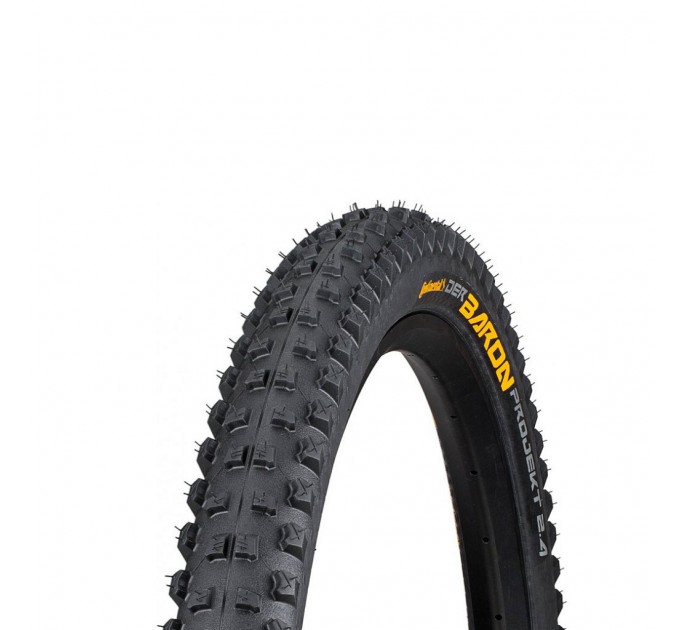 Покрышка Continental Der Baron Projekt 26"x2.4, Фолдинг, Tubeless, ProTection Apex, Skin