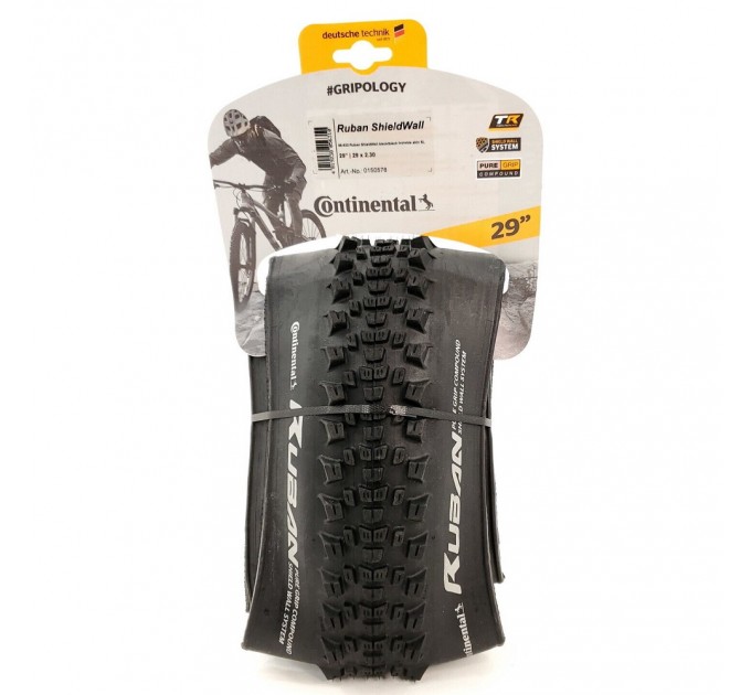 Покрышка Continental Ruban ShieldWall System 29 x 2.30 черная складная skin SL