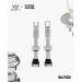 Ниппели Peaty's x Chris King Tubeless Valves, 42mm, Silver