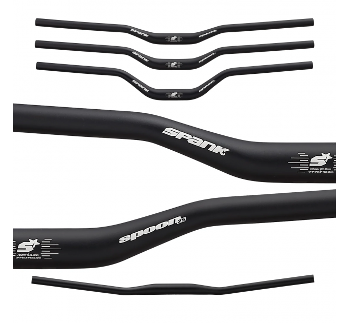Руль SPANK SPOON 60, 60R Black