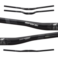 Руль SPANK OOZY 780 Vibrocore™, 25R Black Grey