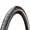 Покрышка Continental Ride City 28" | 700 x 47C (45C) черная/коричневая, не складная, светоотражающая