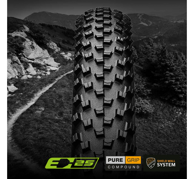 Покрышка Continental Cross King 27.5"x2.2, Фолдинг, Tubeless,  Performance