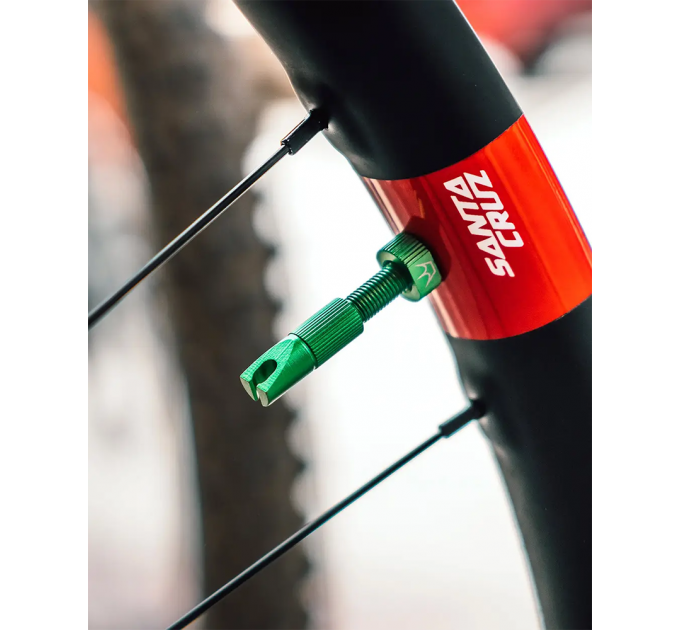 Ниппели Peaty's x Chris King Tubeless Valves, 42mm, Red