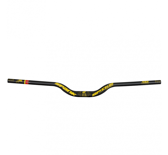 Руль SPANK SPIKE 800 Vibrocore™, 50R Black Yellow