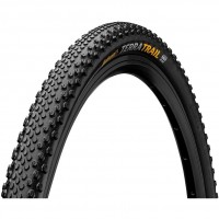 Покрышка бескамерная Continental Terra Trail ShieldWall 27.5" | 650 x 47B | 27.5 x 1.75 черная/кремовая, складная skin