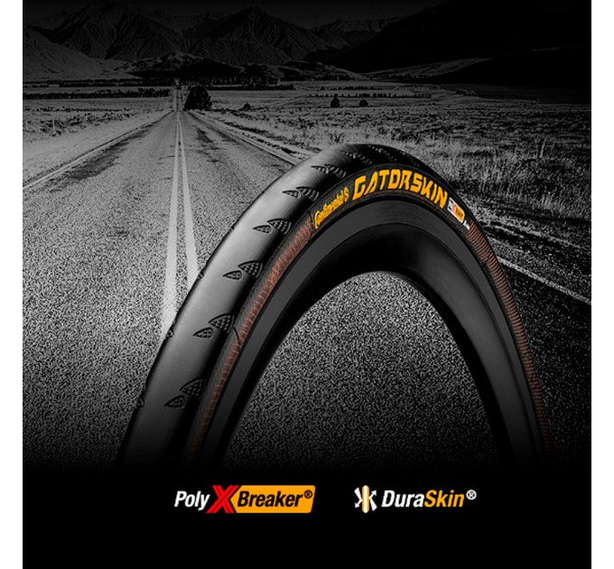 Покрышка Continental Gatorskin 28" | 700 x 32C черная foldable skin