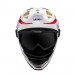 Шлем Urge Archi-Enduro RR +  бело-черный M (57-58см)